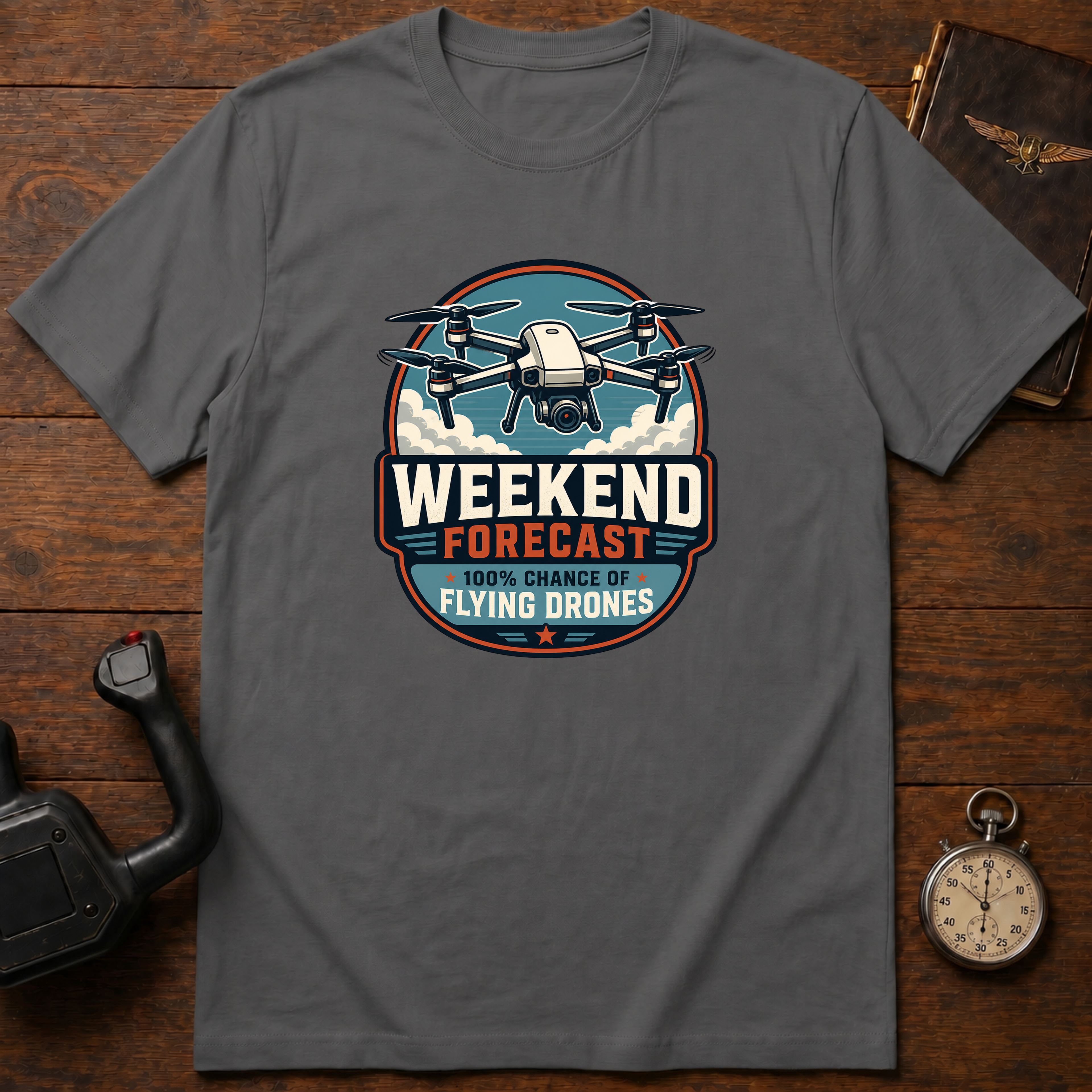 Weekend Forecast: Flying Drones T-Shirt