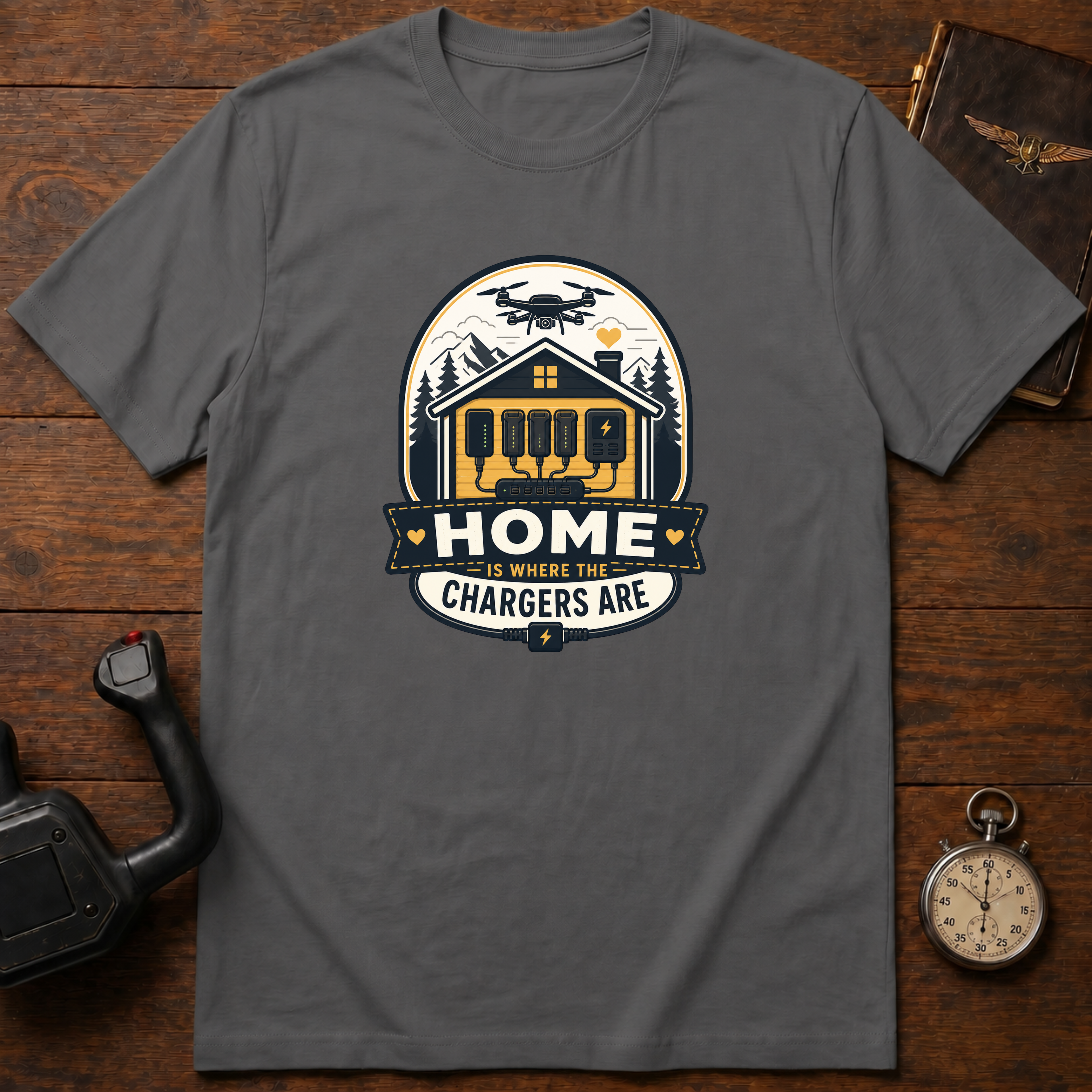 Home Is Where The Chargers Are T-Shirt