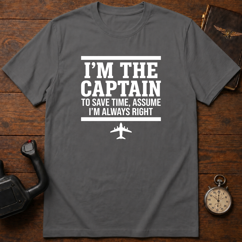 To Save Time, Always Assume I'm Right T-Shirt