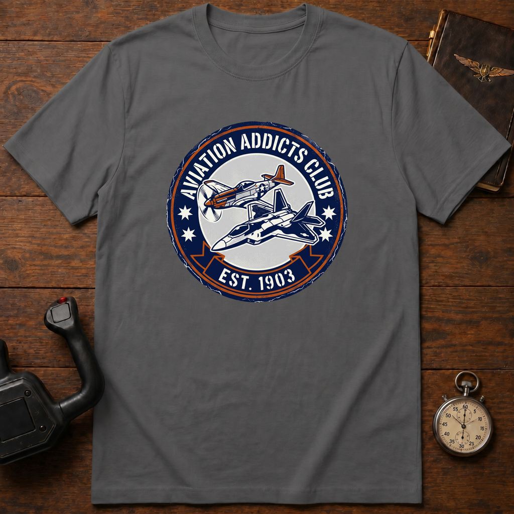 Aviation Addicts Club T-Shirt