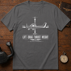 Lift Drag Thrust Weight T-Shirt