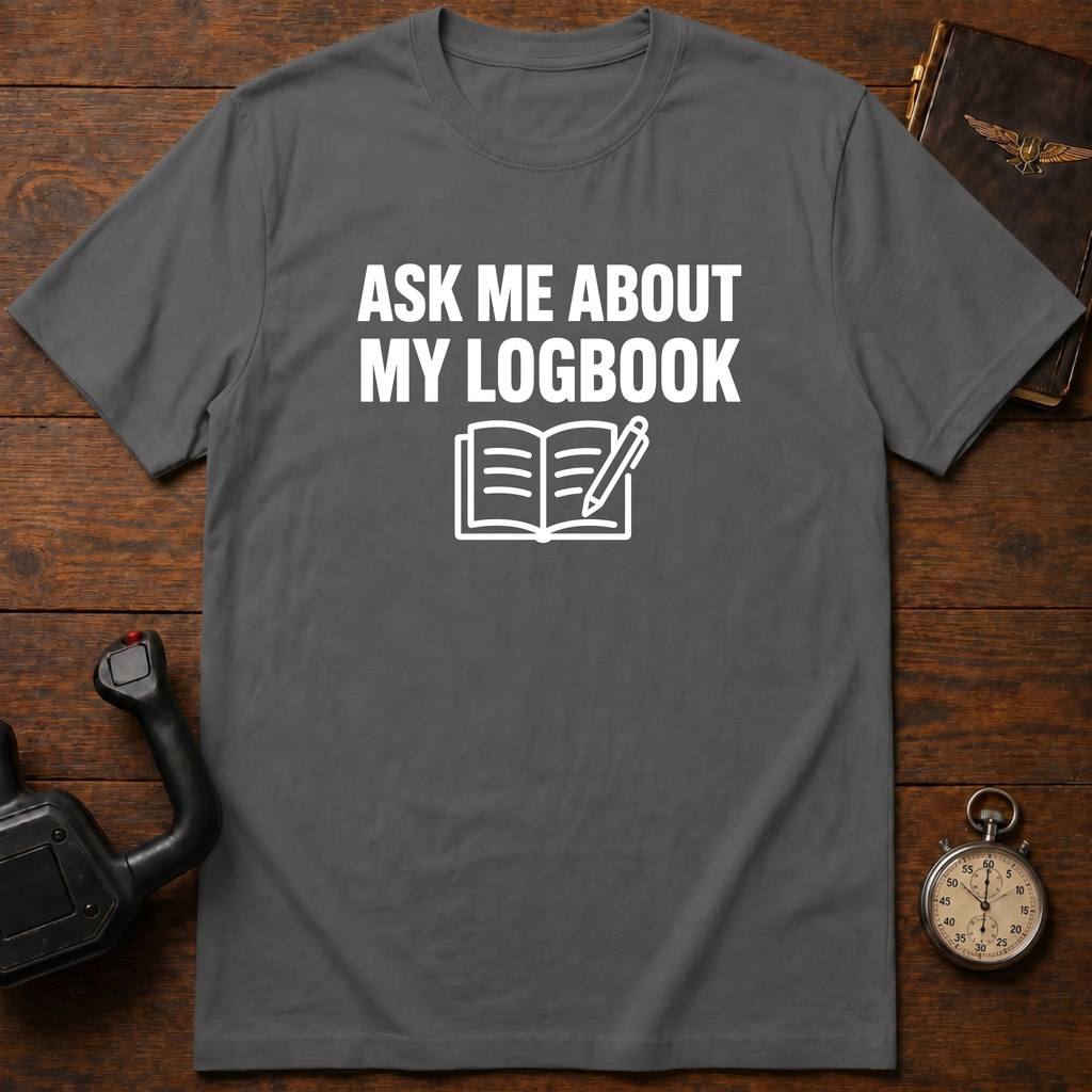 Ask Me About My Logbook T-Shirt
