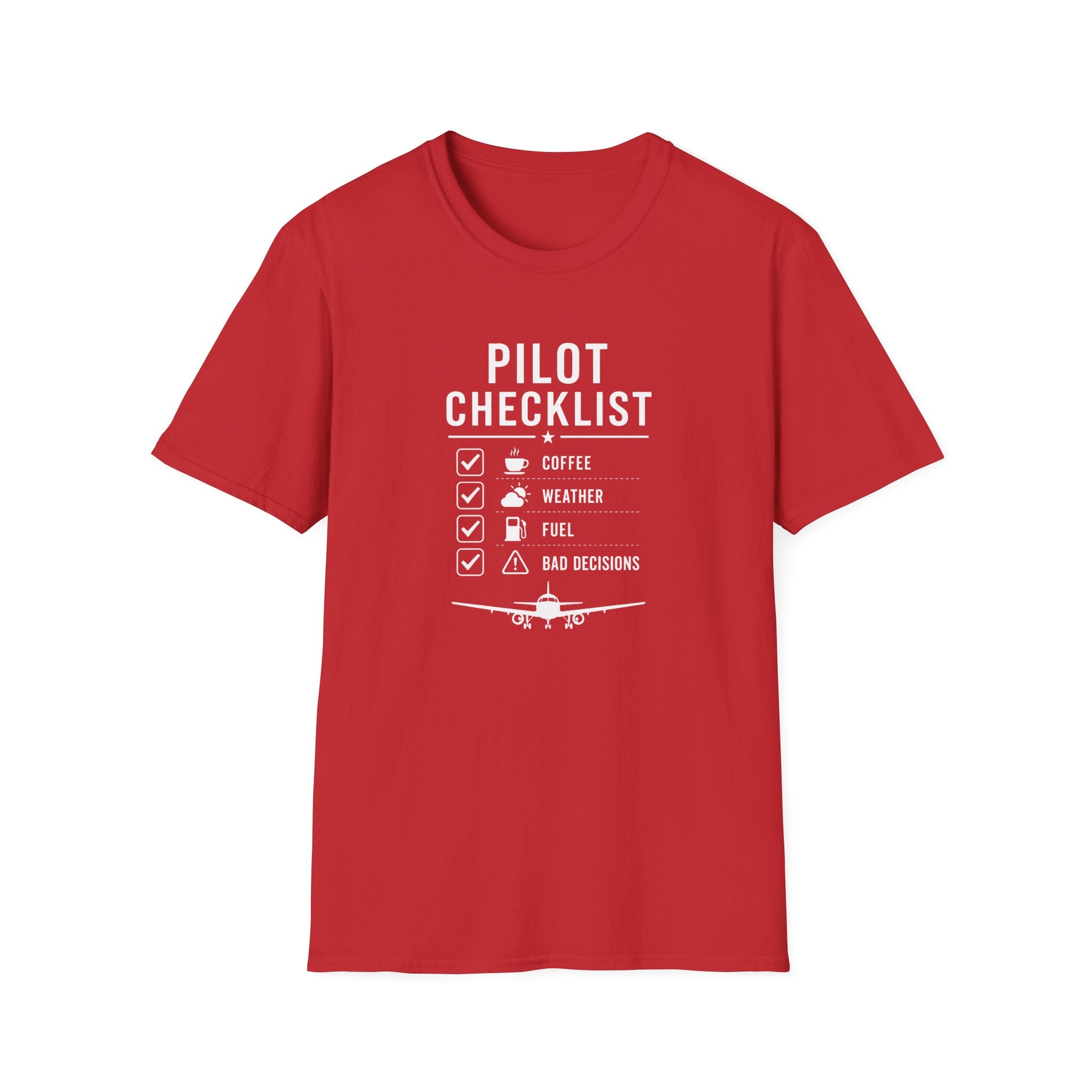 Pilot Checklist T-Shirt