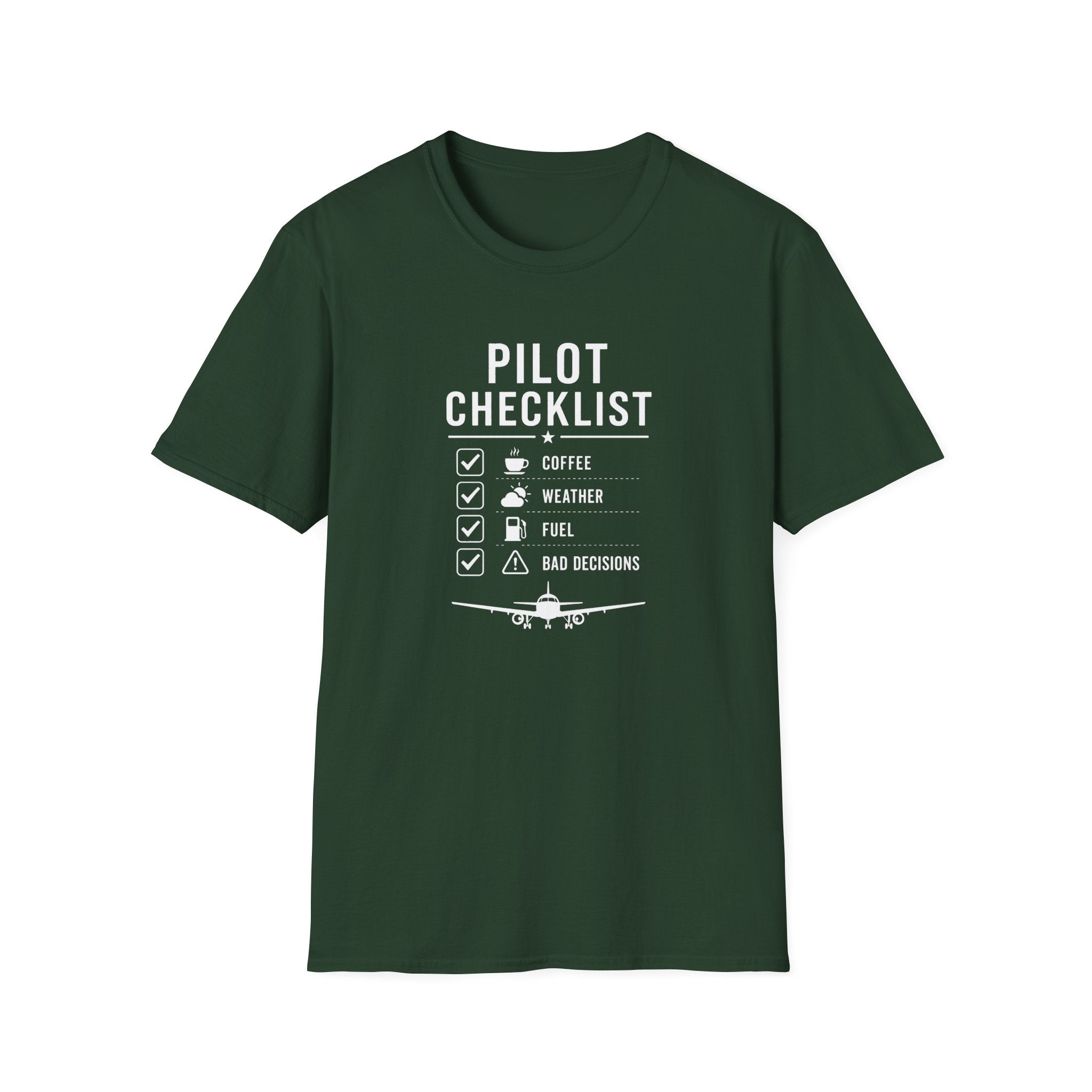 Pilot Checklist T-Shirt