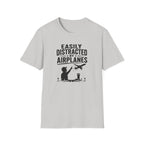 Easily Distracted By Airplanes T-Shirt