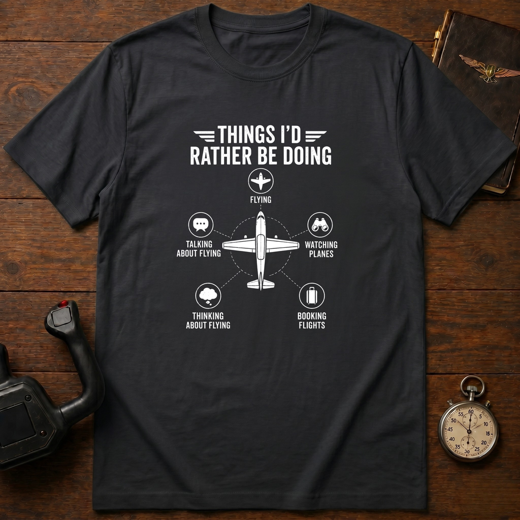 Things I'd Rather Be Doing T-Shirt