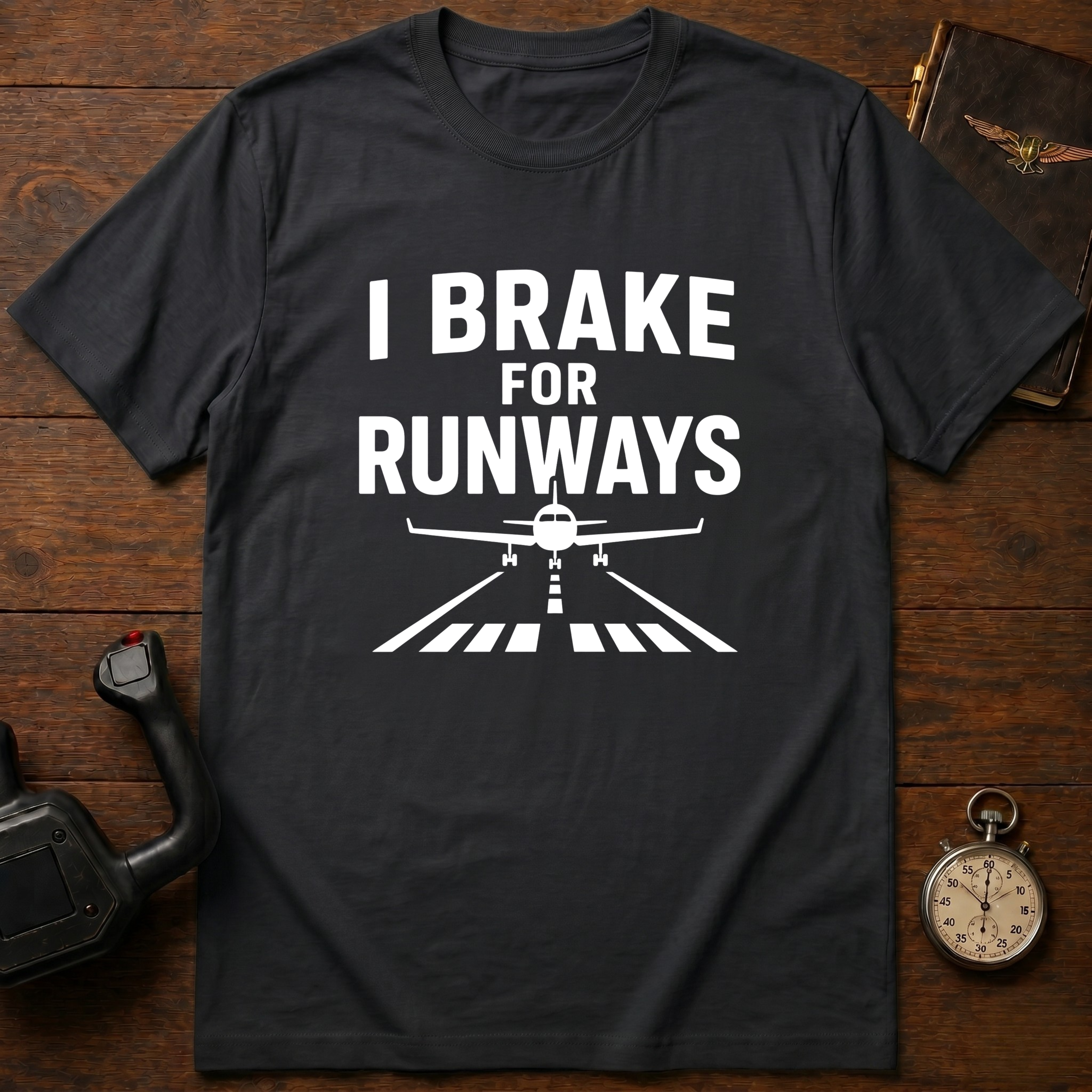 I Brake For Runways T-Shirt