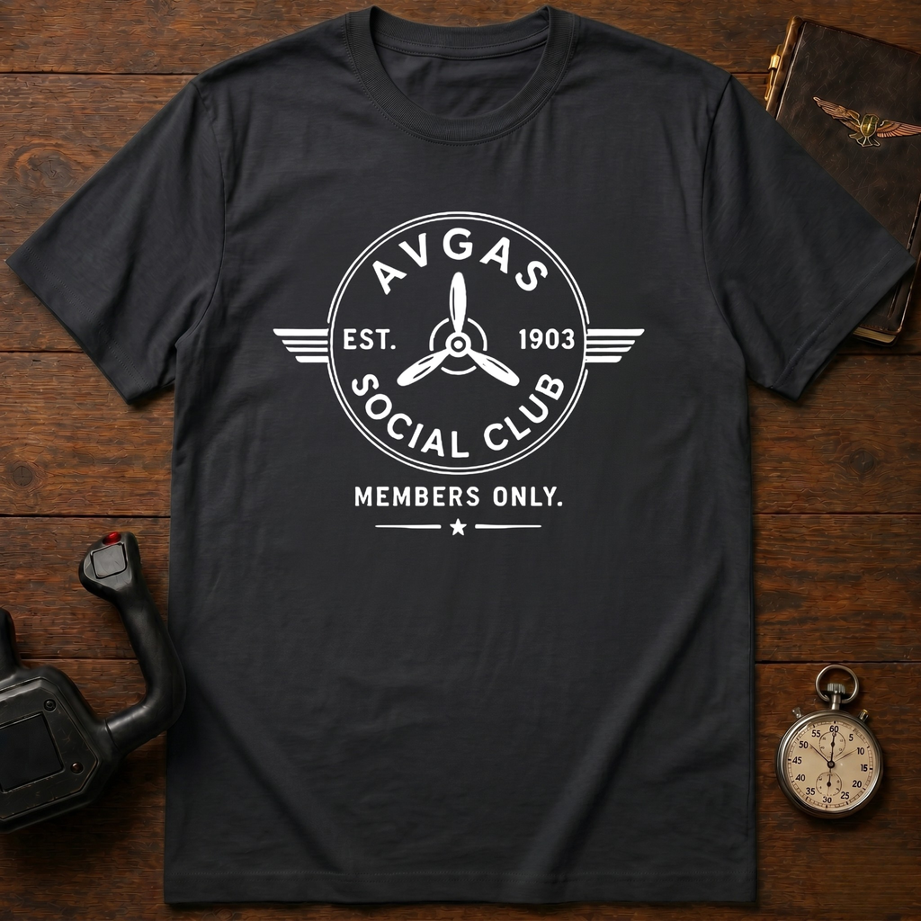 AV Gas Social Club T-Shirt