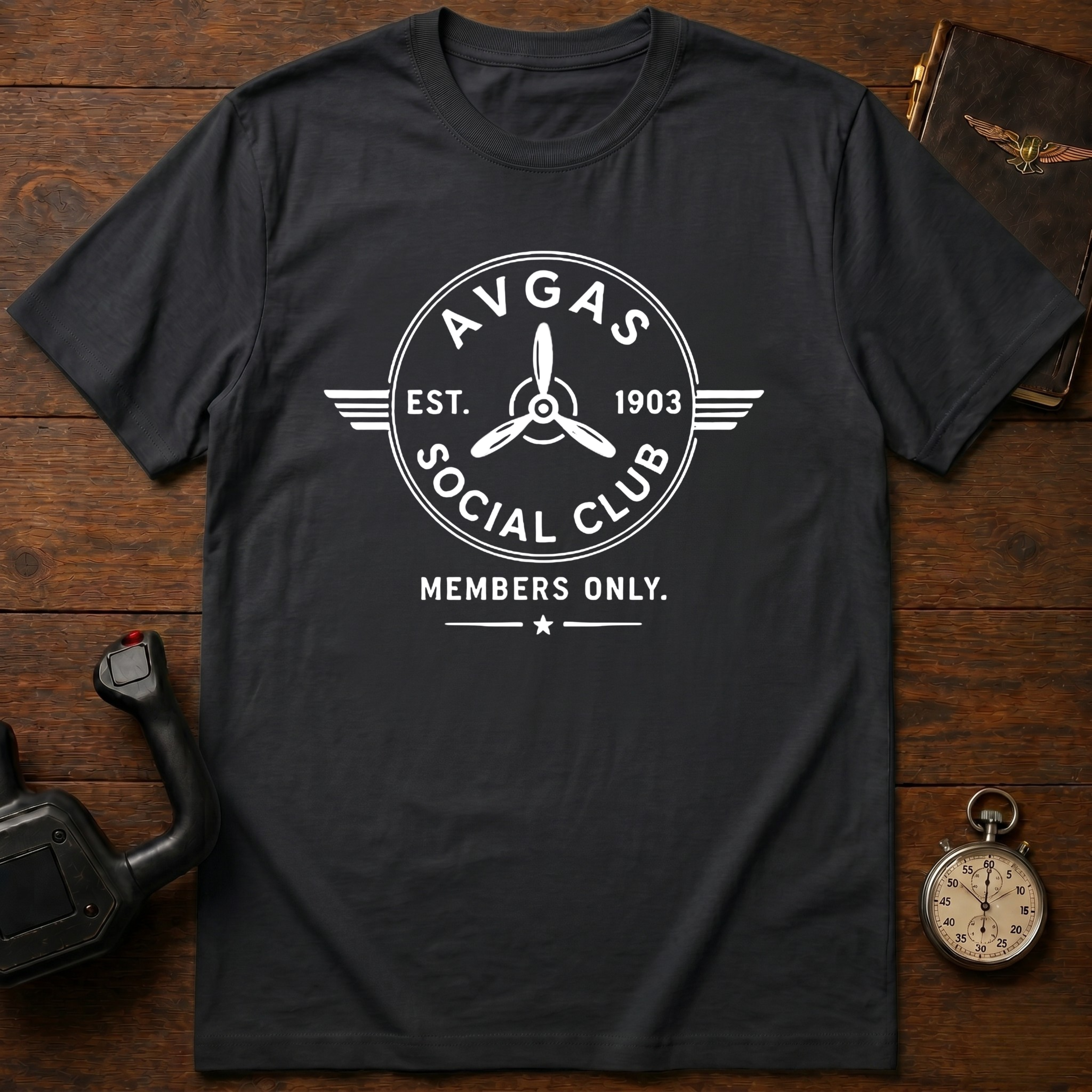 AV Gas Social Club T-Shirt