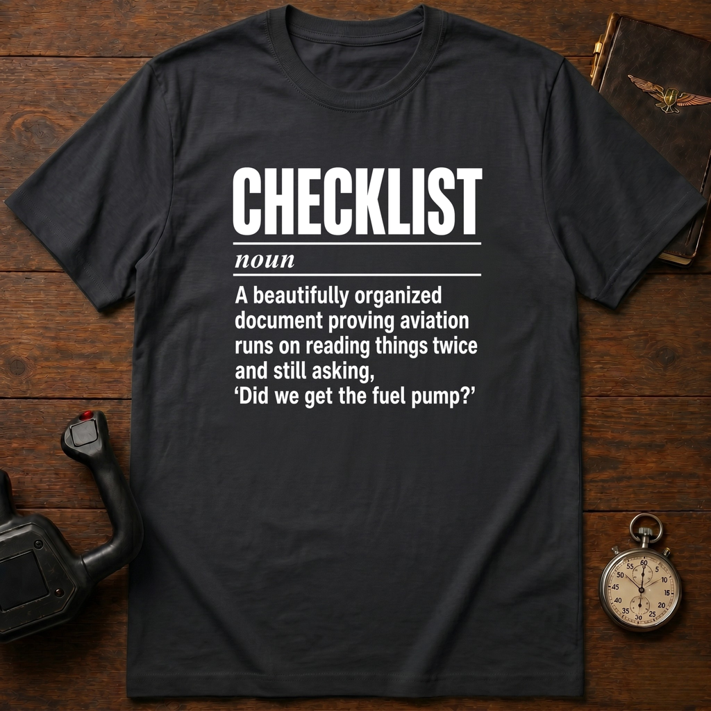 Checklist Defintion T-Shirt