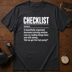 Checklist Defintion T-Shirt