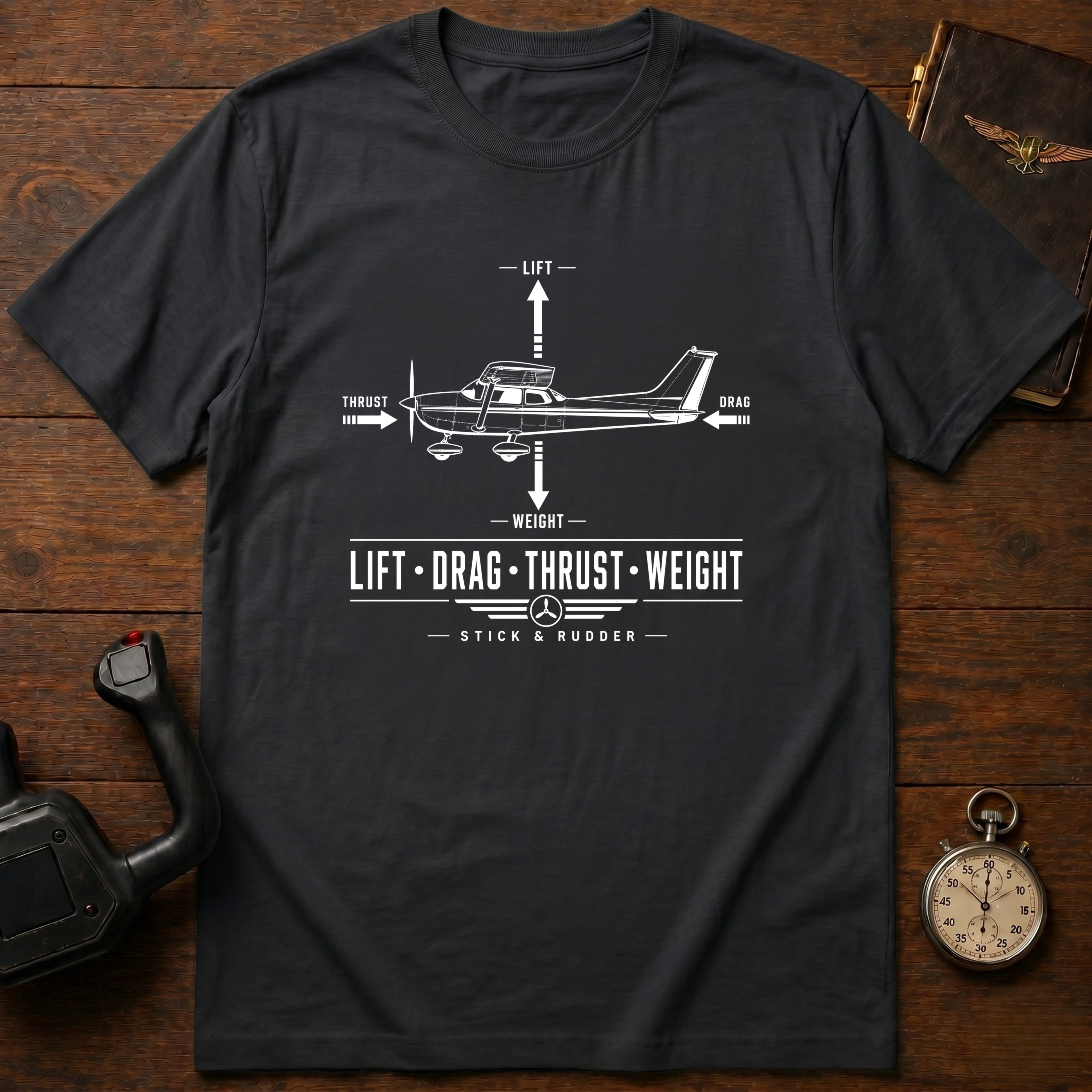 Lift Drag Thrust Weight T-Shirt