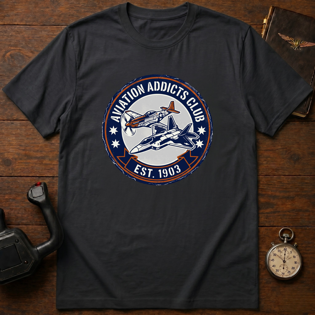 Aviation Addicts Club T-Shirt