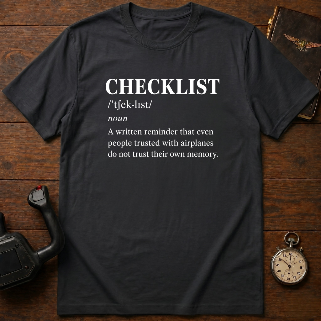 Checklist Definition T-Shirt