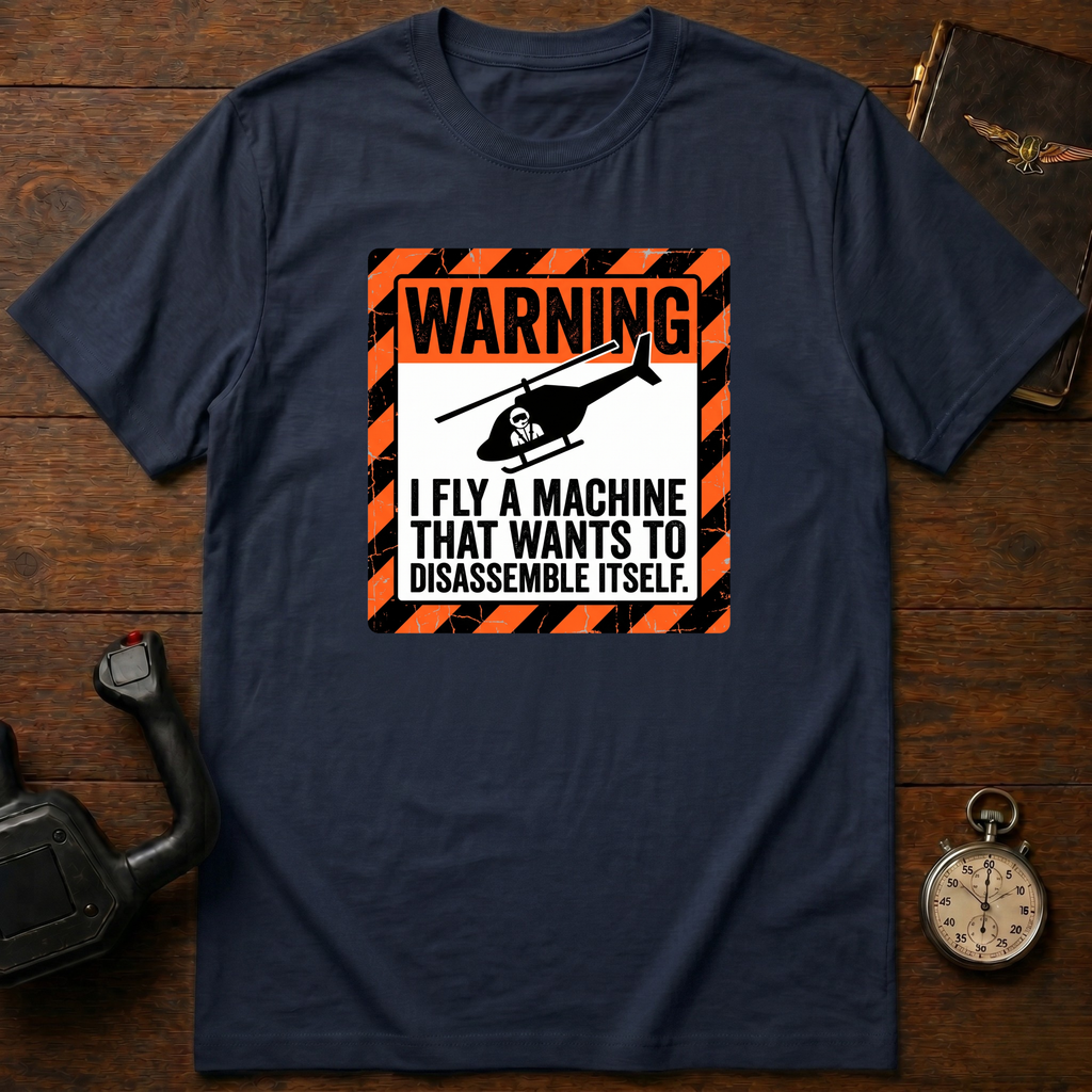 I Fly A Machine That Wants To Disassemble Itself T-Shirt