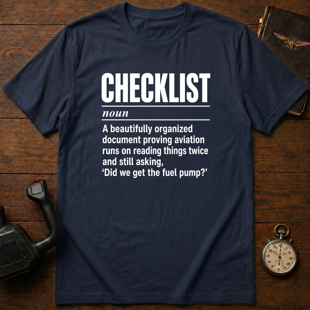 Checklist Defintion T-Shirt