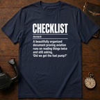 Checklist Defintion T-Shirt
