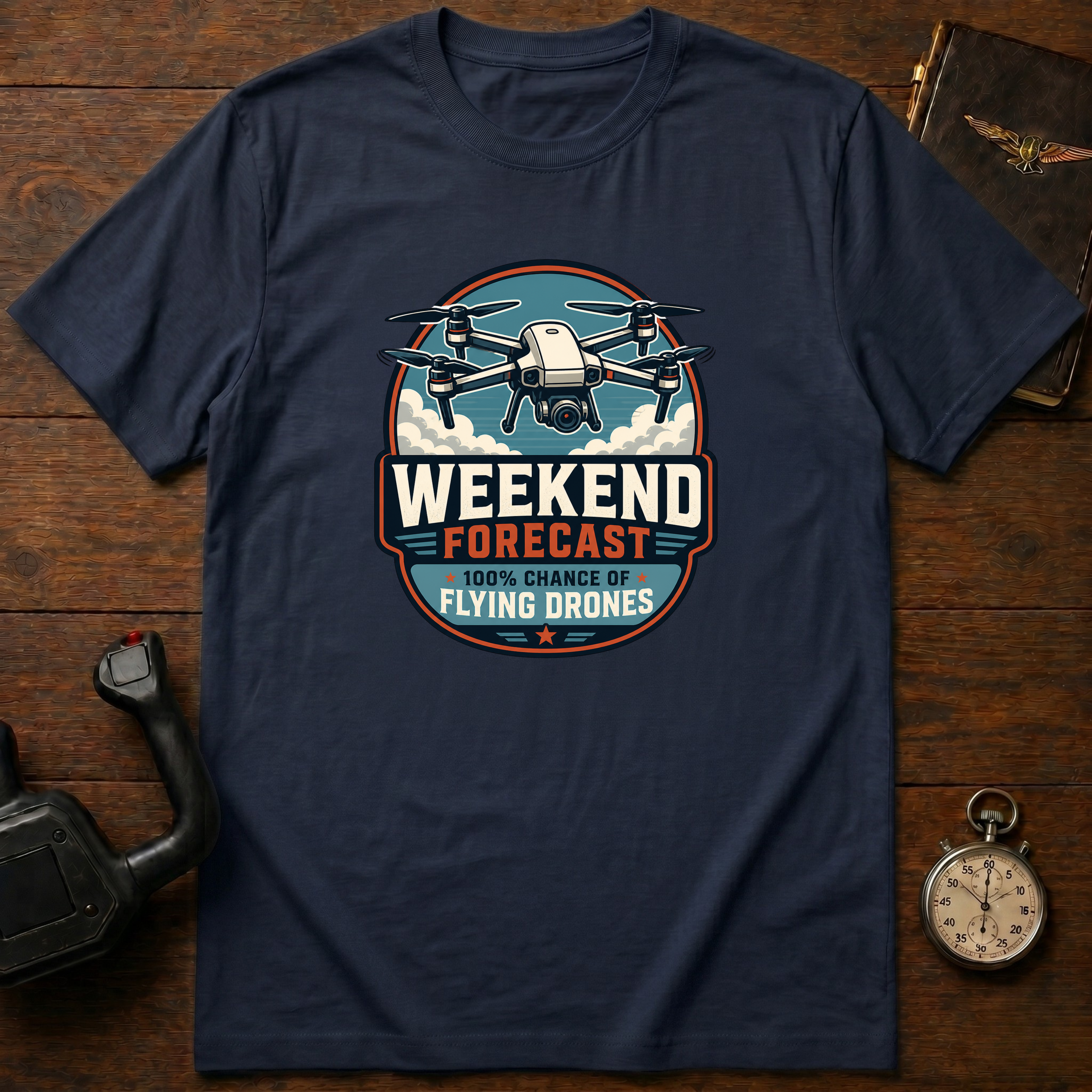 Weekend Forecast: Flying Drones T-Shirt