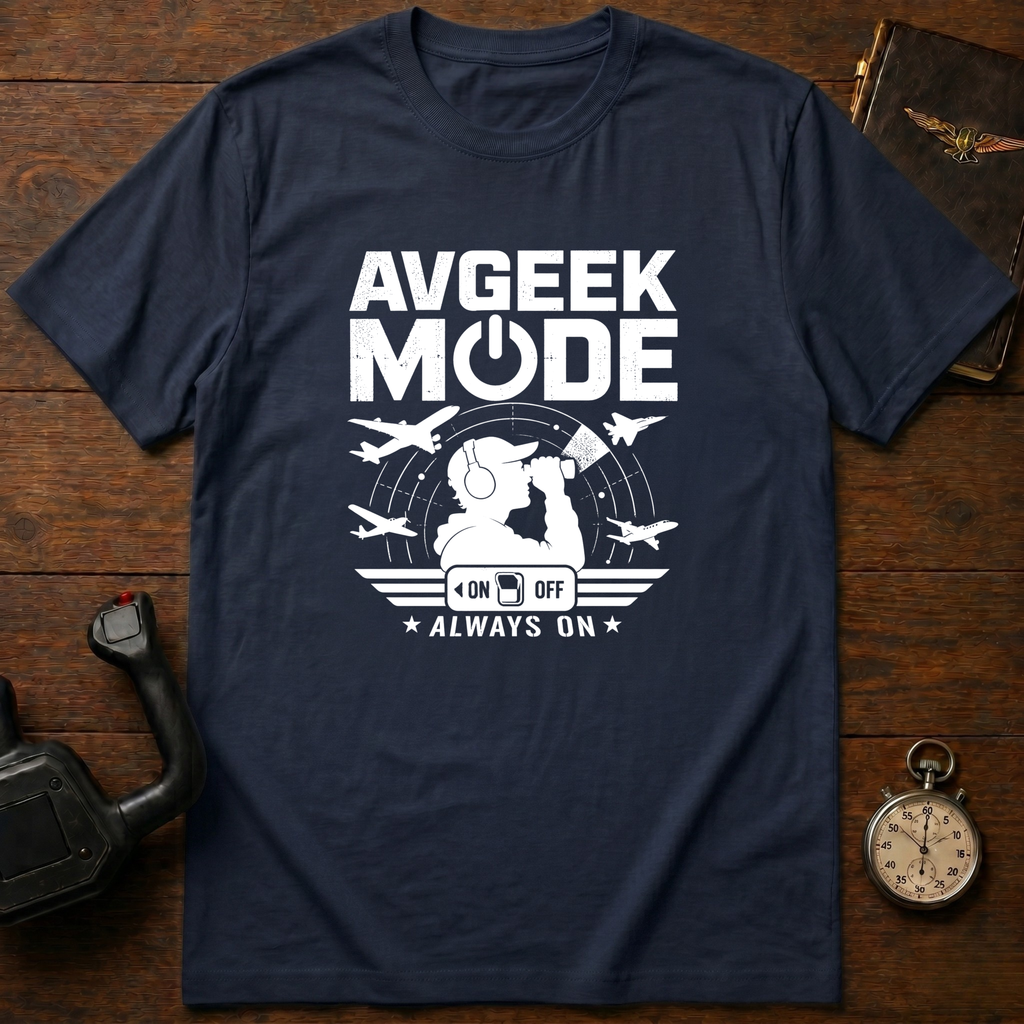 AVGeek Mode Always On T-Shirt