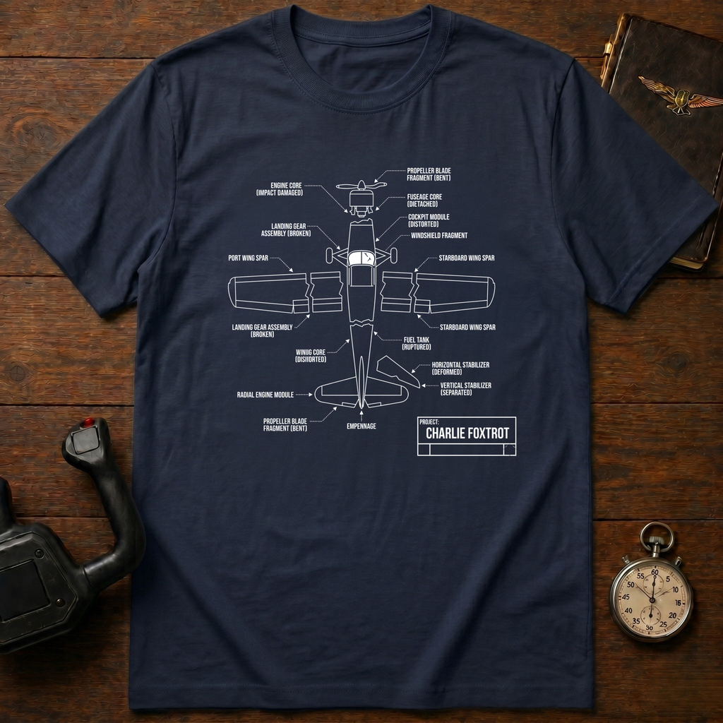 Charlie Foxtrot Schematics T-Shirt