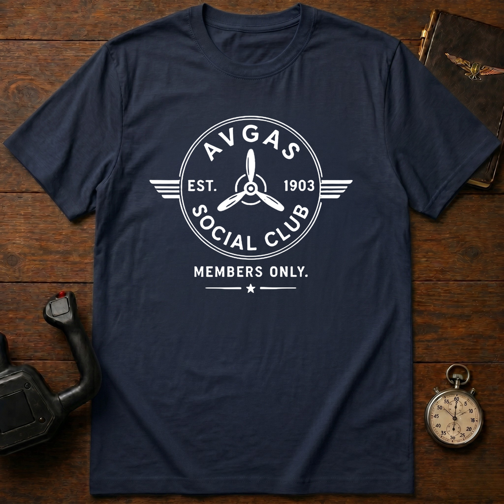 AV Gas Social Club T-Shirt
