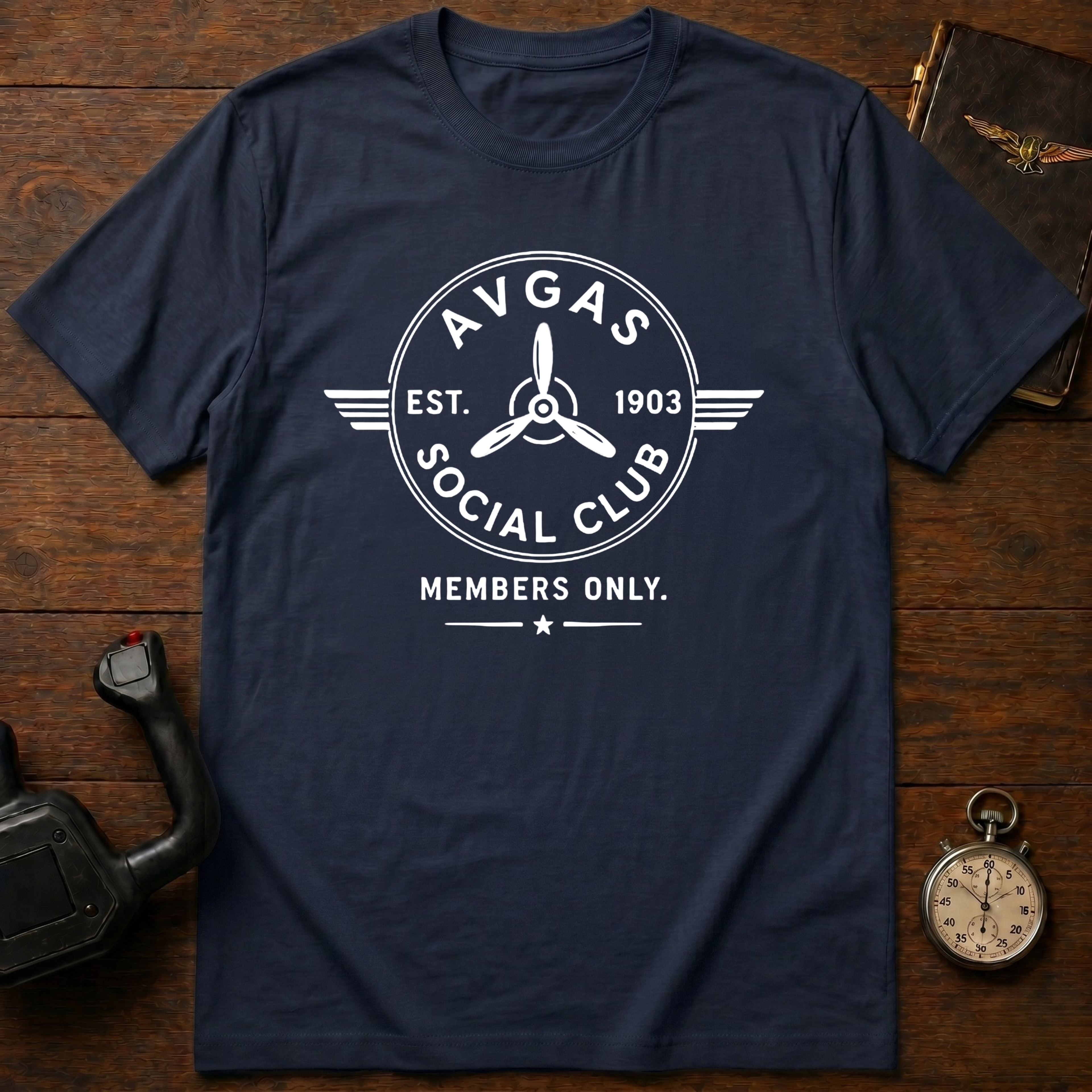 AV Gas Social Club T-Shirt