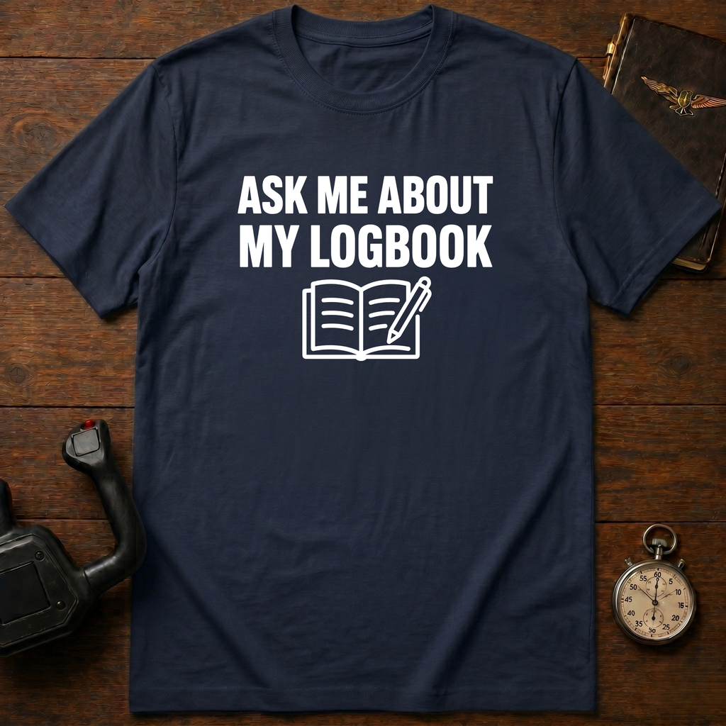 Ask Me About My Logbook T-Shirt