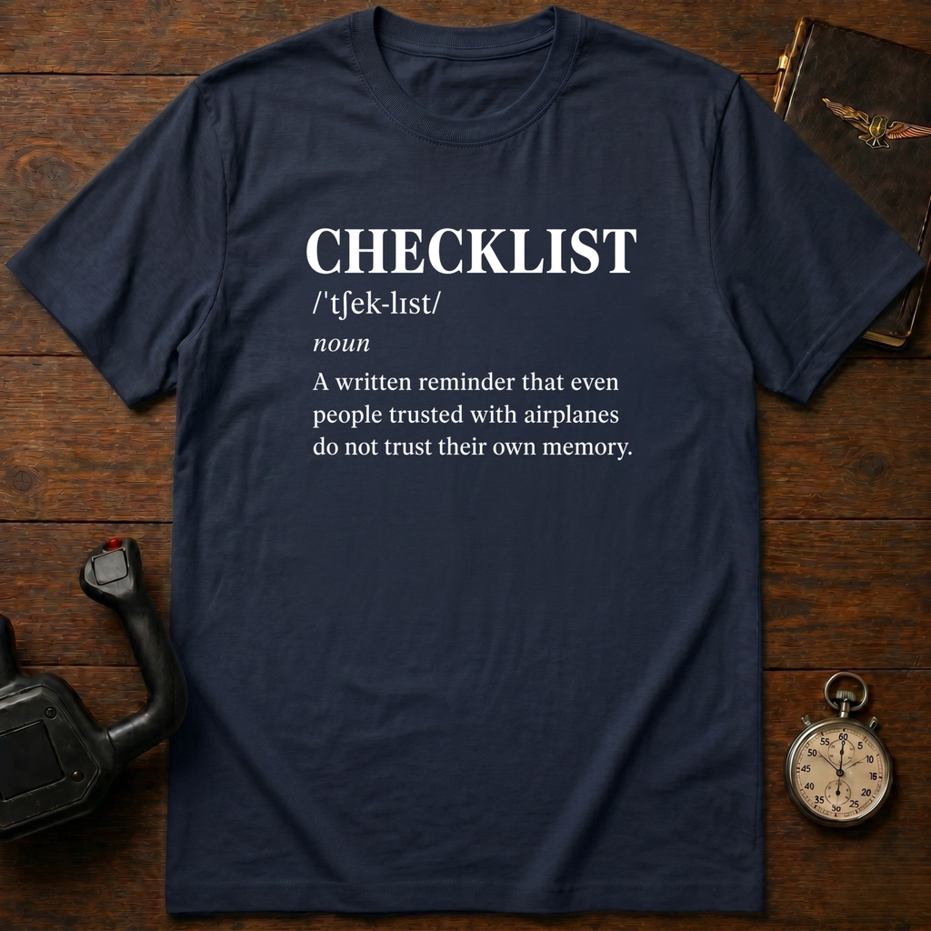 Checklist Definition T-Shirt
