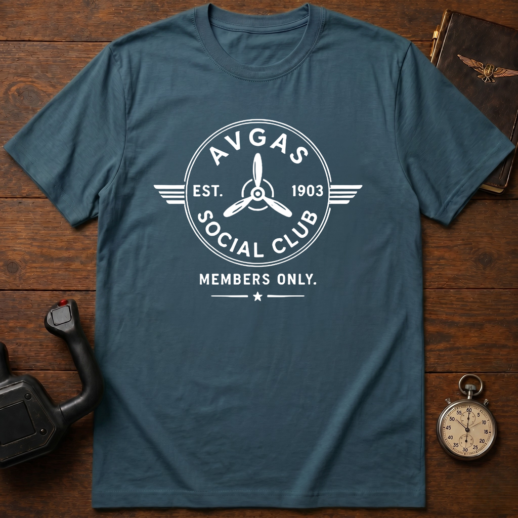 AV Gas Social Club T-Shirt