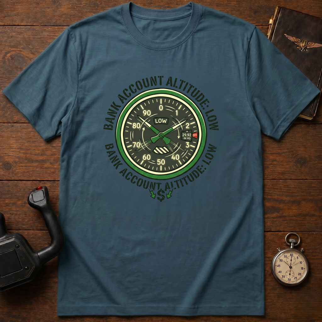 Bank Account Altitude: Low T-Shirt