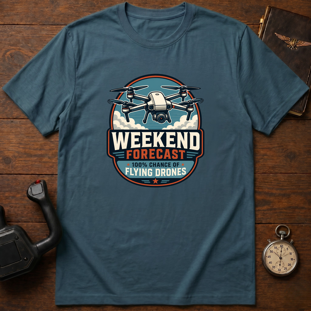 Weekend Forecast: Flying Drones T-Shirt