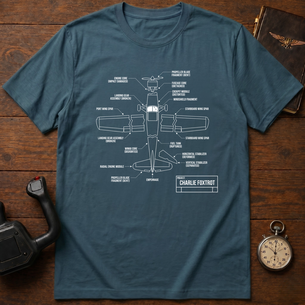 Charlie Foxtrot Schematics T-Shirt