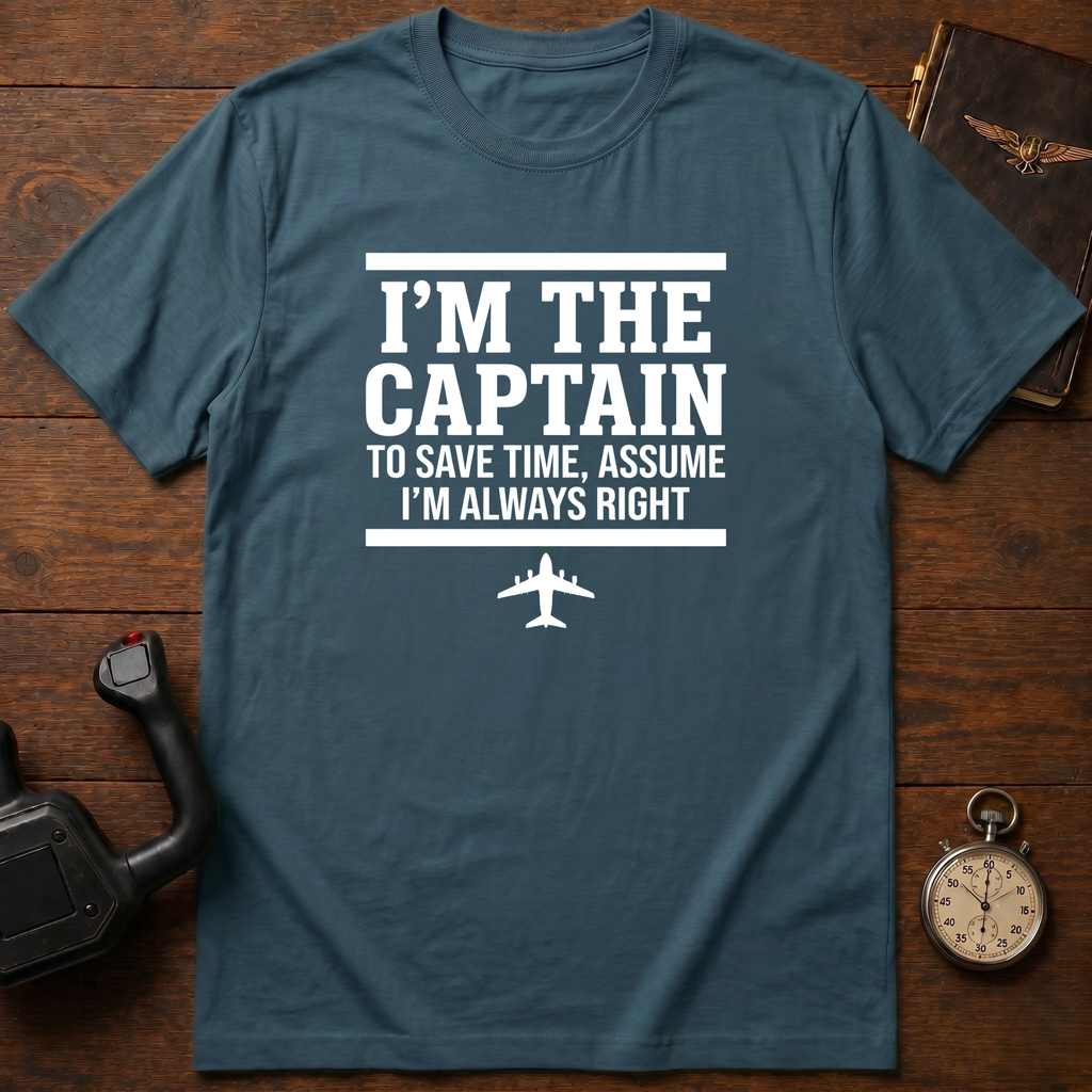 To Save Time, Always Assume I'm Right T-Shirt