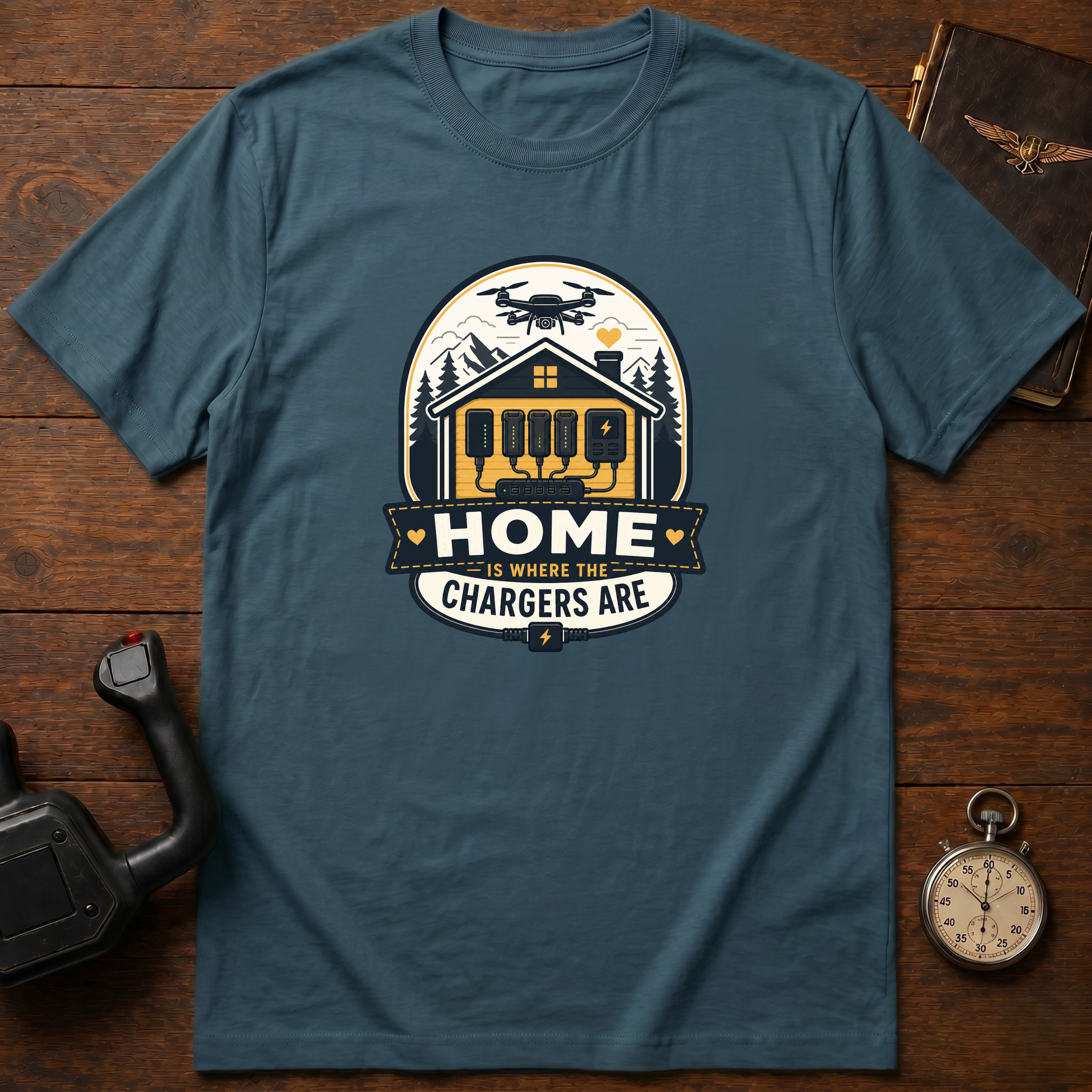 Home Is Where The Chargers Are T-Shirt