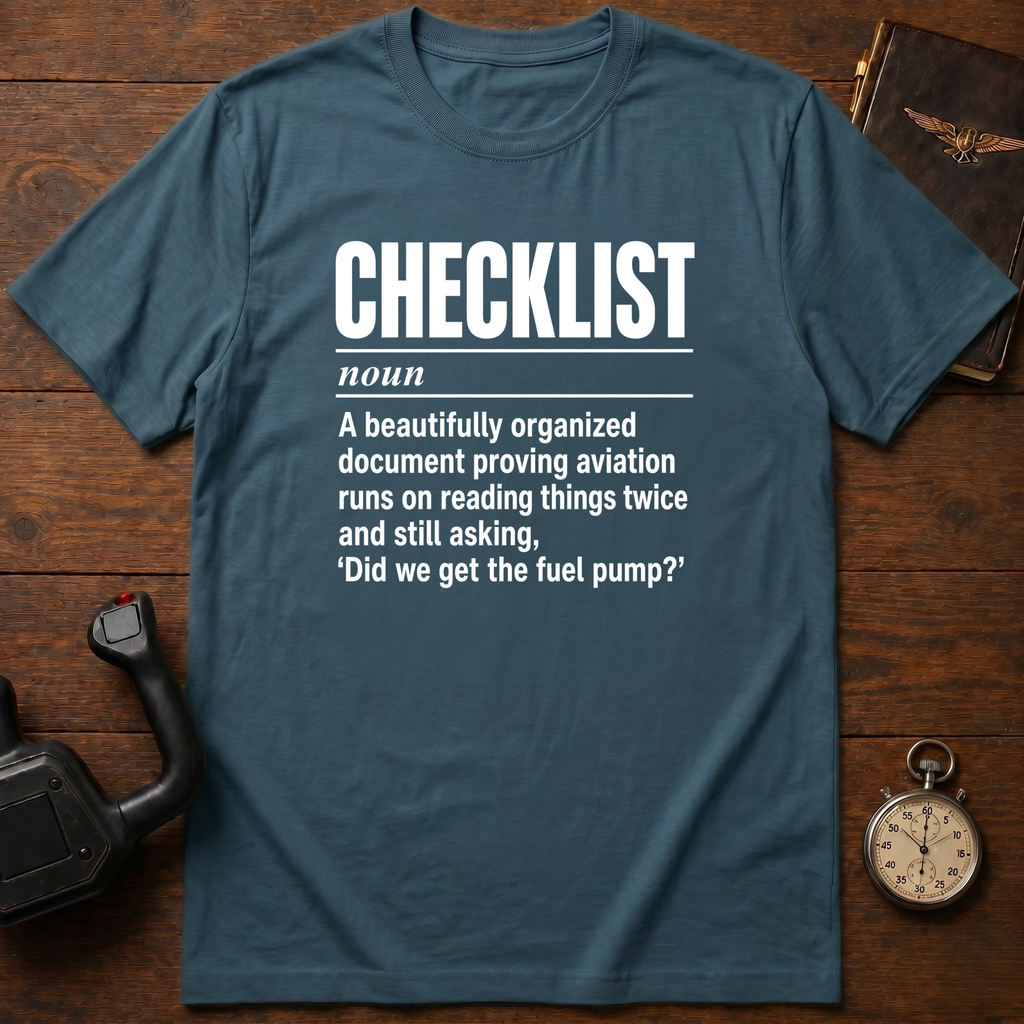 Checklist Defintion T-Shirt