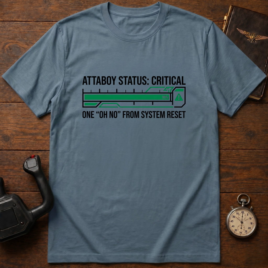 Attaboy Status: Critical T-Shirt