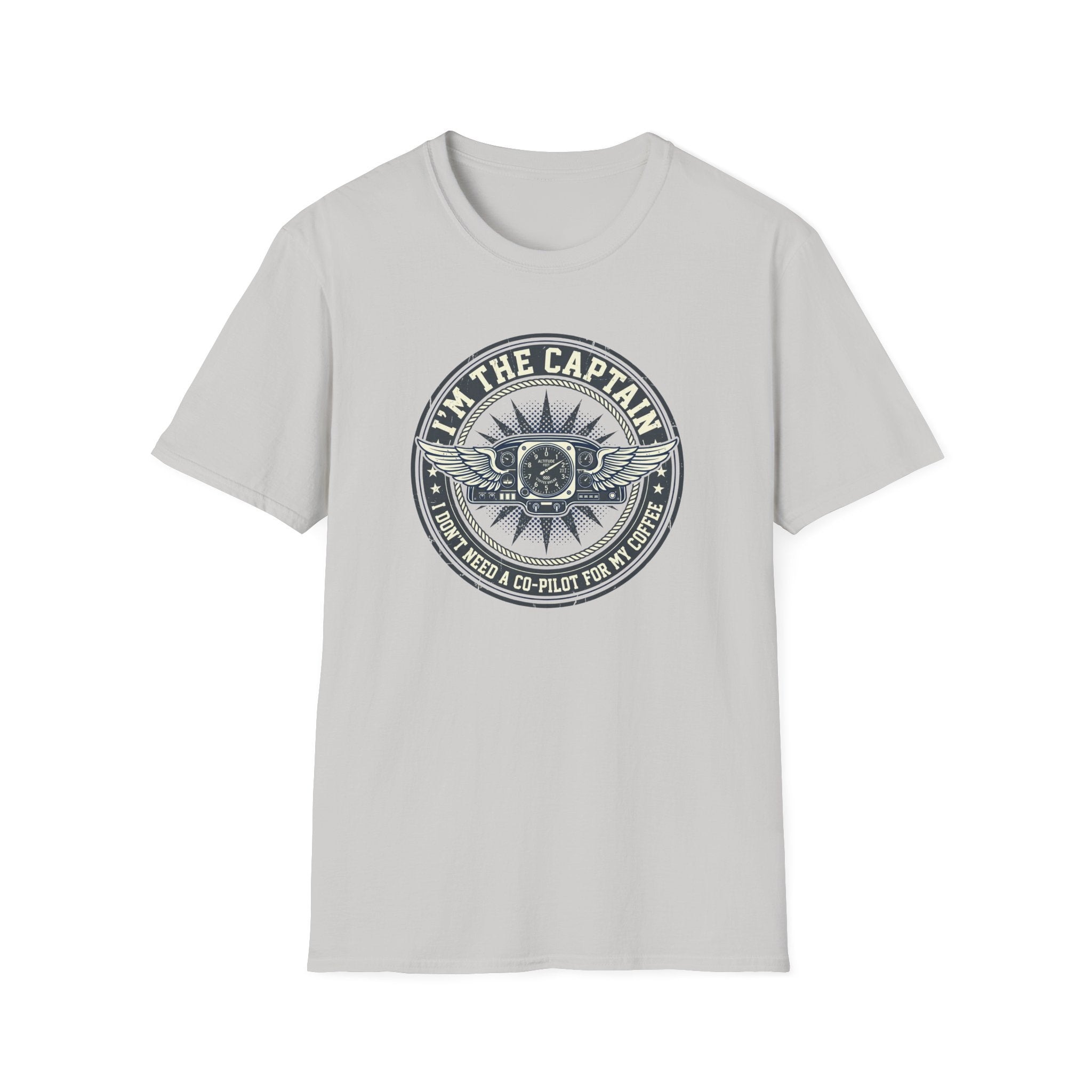 I'm The Captain No Co-Pilot Needed T-Shirt