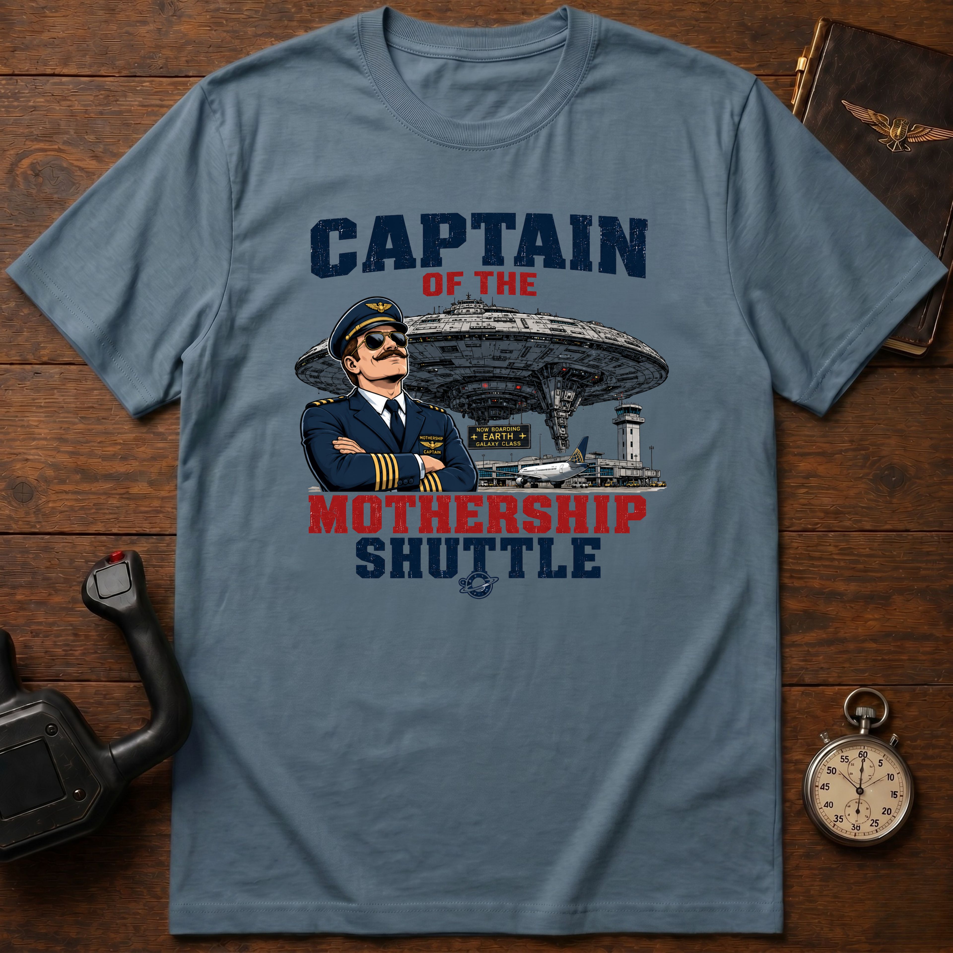 Captain Of The Mother Ship T-Shirt
