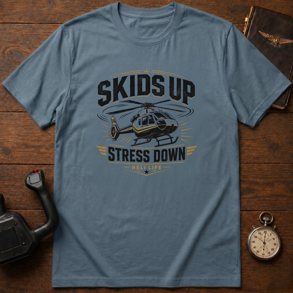 Skids Up Stress Down Color T-Shirt