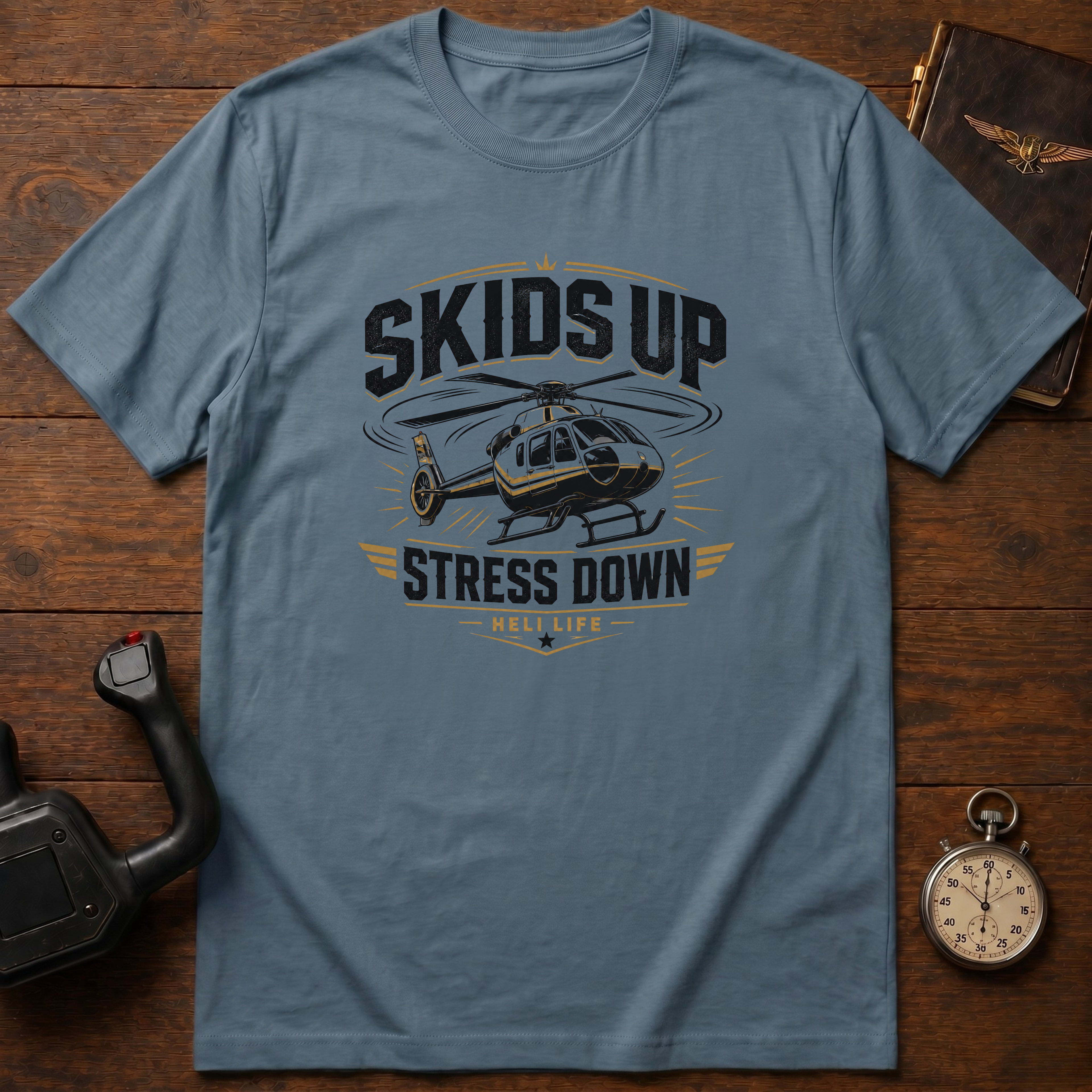 Skids Up Stress Down Color T-Shirt
