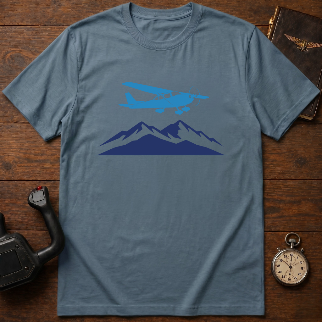 Mountain Fly-By (Color) T-Shirt