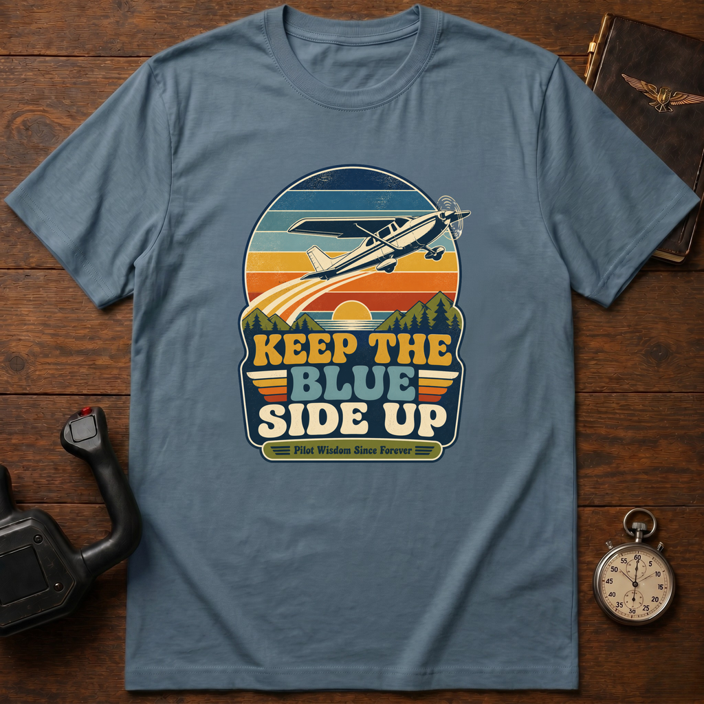Keep The Blue Side Up T-Shirt